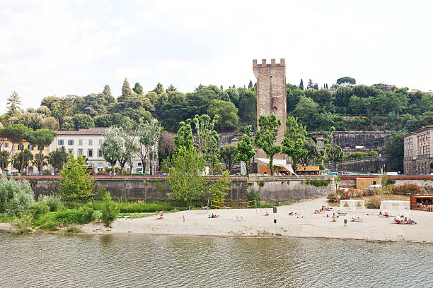 istock Florence landscape in Arno river 514404671