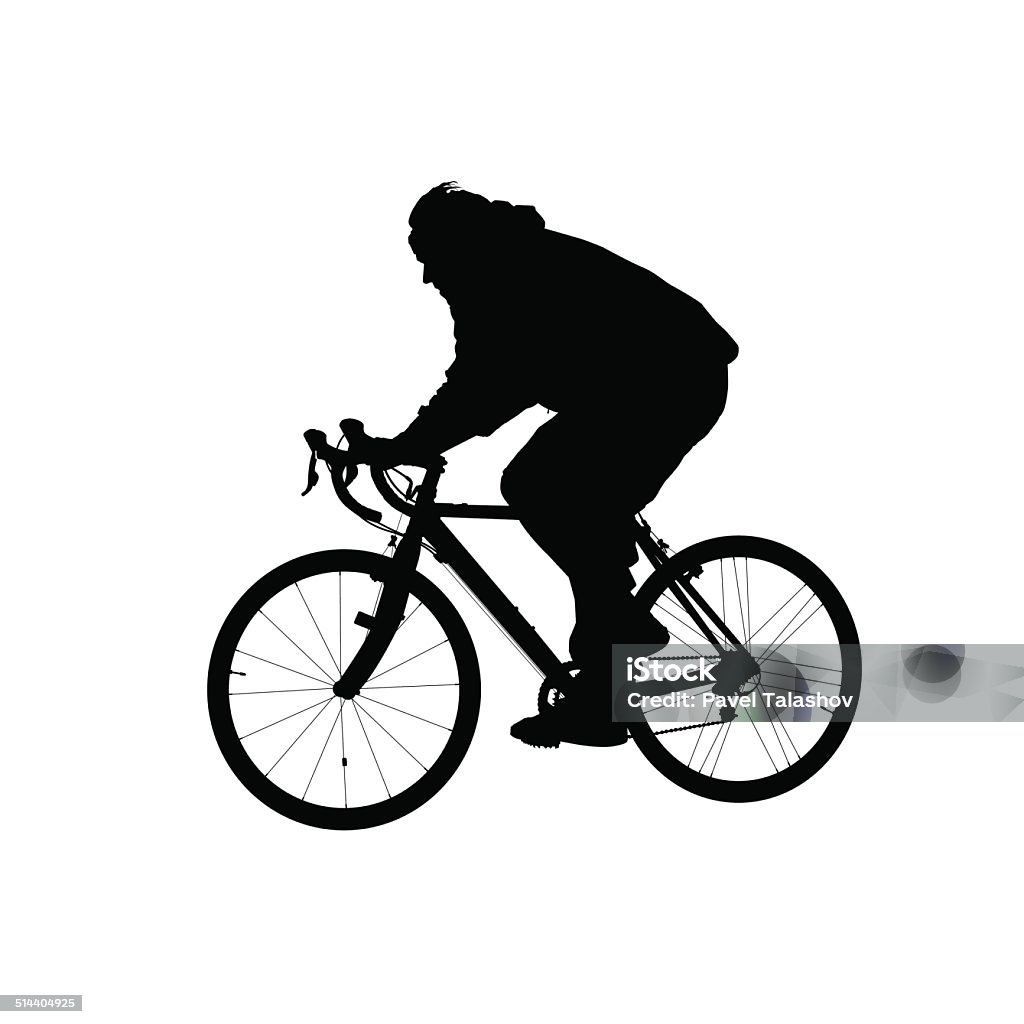 Arquivo de Desenho de uma silhueta de um homem na bike - Páginal Inicial