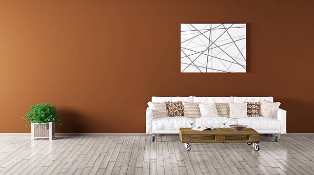 istock Modern interior of living room with sofa 3d render 514405214