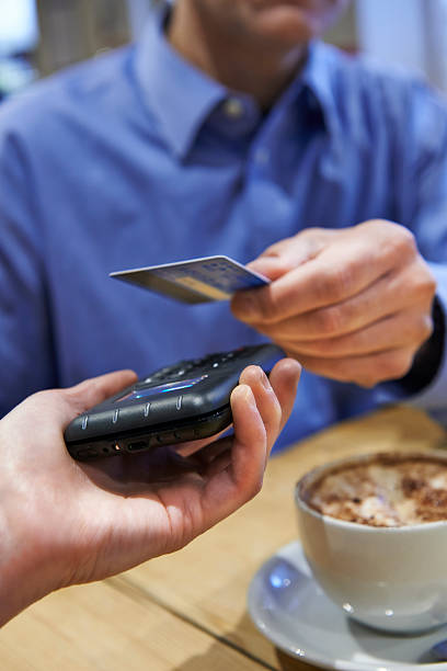 istock Customer Using Contactless Payment In Coffee Shop 514407444