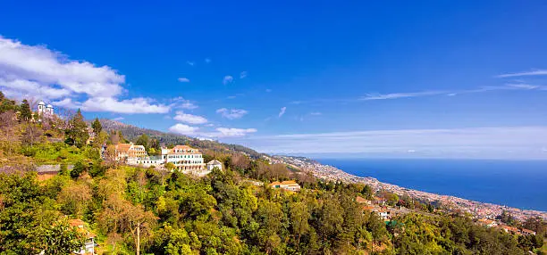 Photo of Panoramic view over Monte and Funchal on Madeira