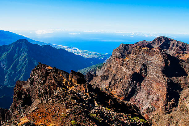 istock Amazing view on rocky mountains and sea 514412870