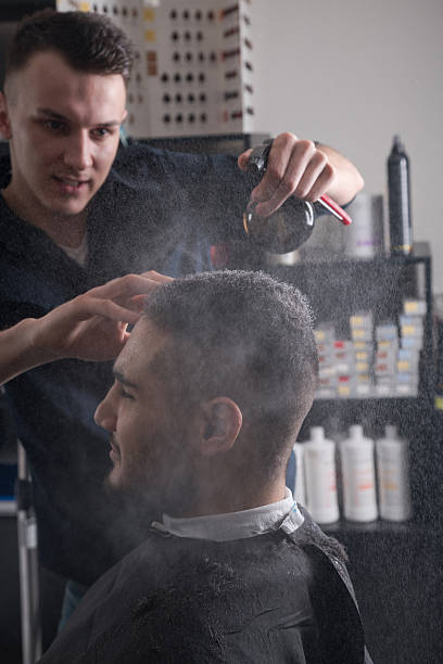 istock Men's haircut 514413420