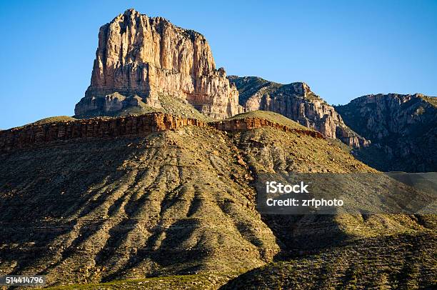 Guadalupe Mountains National Park Stock Photo - Download Image Now - Desert Area, Famous Place, Geology