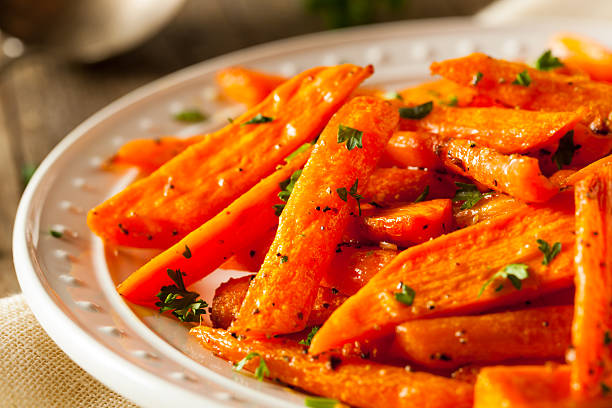 istock Healthy Homemade Roasted Carrots 514415758