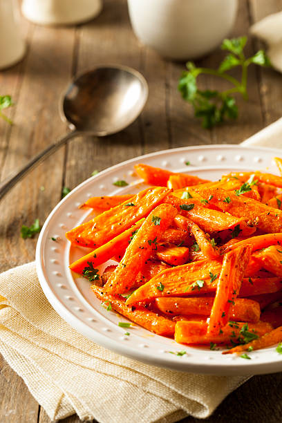 istock Healthy Homemade Roasted Carrots 514415784