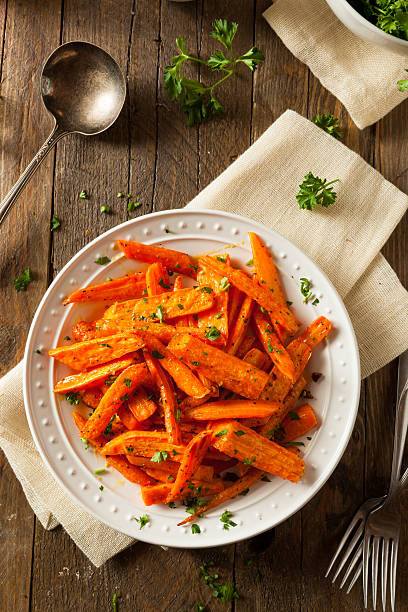istock Healthy Homemade Roasted Carrots 514416094