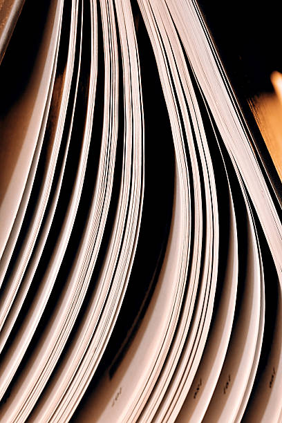 istock Closeup of an open book 514417138