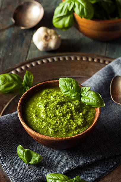 istock Raw Organic Green Pesto 514417754