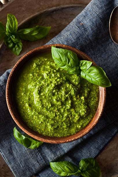istock Raw Organic Green Pesto 514417824