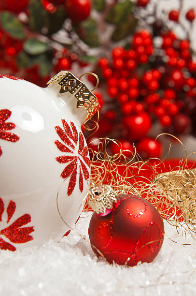 decoración navideña - weihnachtskugel fotografías e imágenes de stock