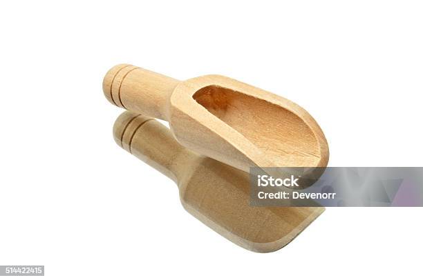 Small Lying Brown Wooden Kitchen Shovel Stock Photo - Download Image Now - Brown, Cut Out, Group Of Objects