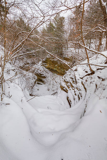 istock Starved Rock State Park - Winter scenery 514426458