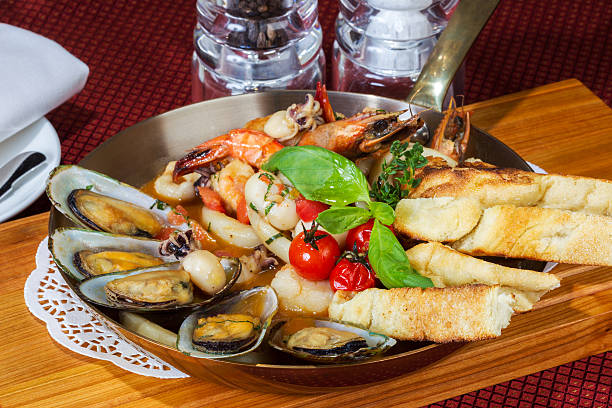 istock Seafood cocktail, calamari, mussels, shrimp 514437405