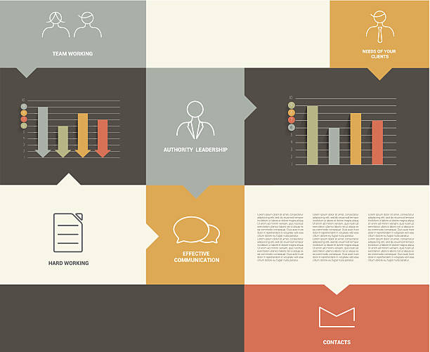 Flat rectangle box diagram for infographics. Flat rectangle box diagram for infographics. Vector module chart. box plot graph stock illustrations