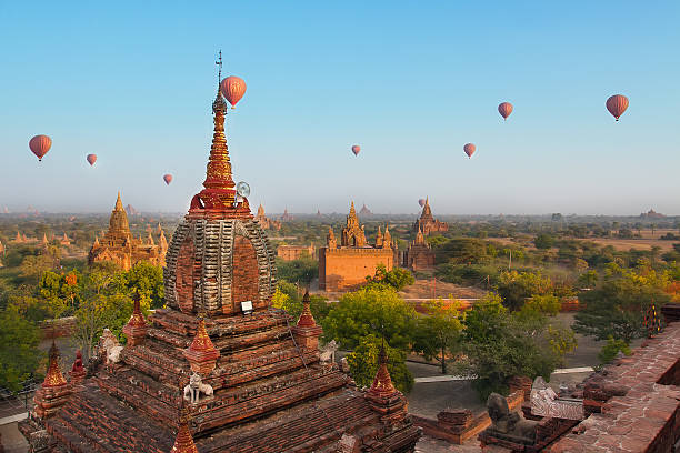 istock Balloon travel in Bagan, Myanmar 514439547