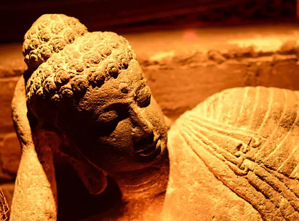 sculpture of Buddha