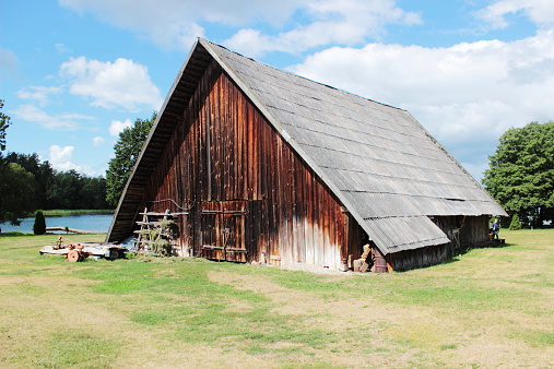 Ethnographic barn in Lithuania