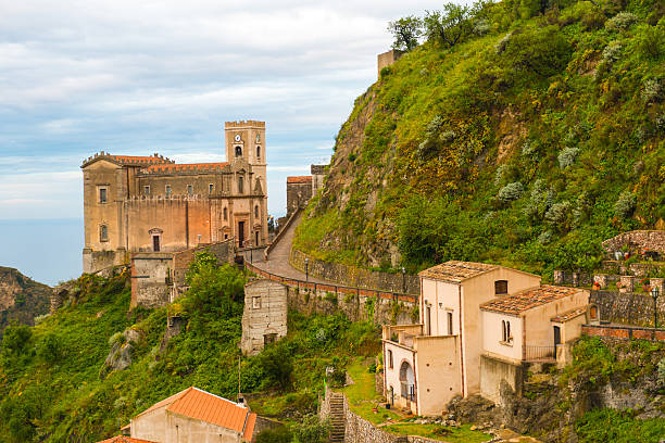 Savoca, Sicily Italy stock photo