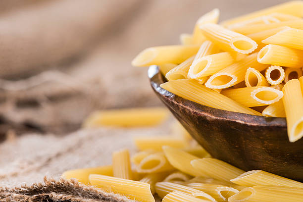 istock Portion of Raw Penne 514459889