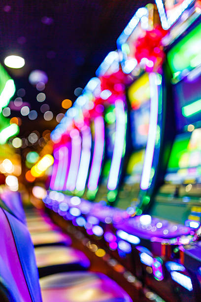 istock Slot machines in Casino 514461125