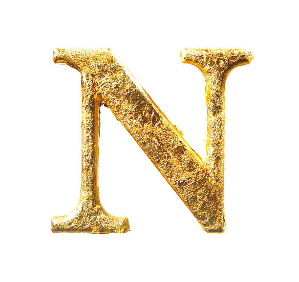 istock Alphabet and numbers in gold leaf 514463682