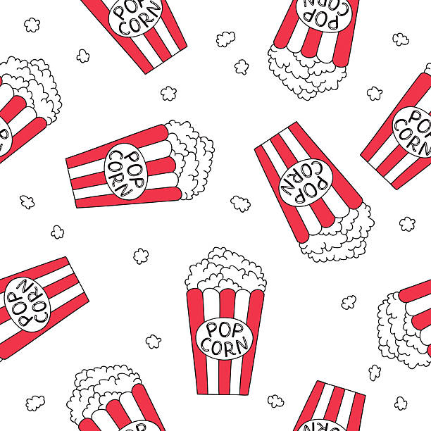 Popcorn Icon Pattern 2,400+ Seamless Popcorn Pattern Stock Photos, Pictures & Royalty-Free ...