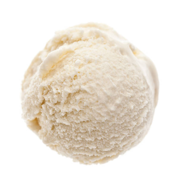 istock single coconut ice cream scoop from top 514466788