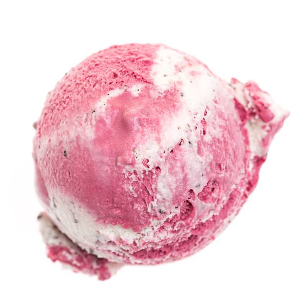 istock mixed scoop of vanilla and cherry ice cream 514466864