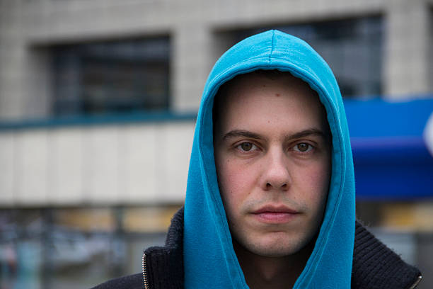 istock Young Man With A Blue Hood 01 514468912