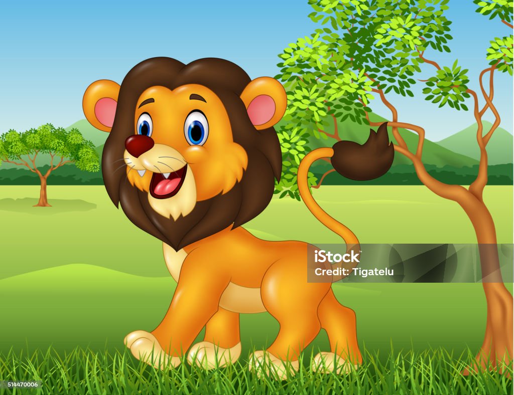 Ilustración de León De Historieta Divertido Caminando En La Selva De Fondo y más Vectores Libres de Derechos de Alegre - iStock Ilustración de León De Historieta Divertido Caminando En La Selva De Fondo y más Vectores Libres de Derechos de Alegre - iStock