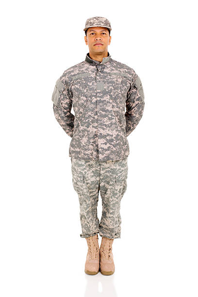 istock military soldier standing 514470380
