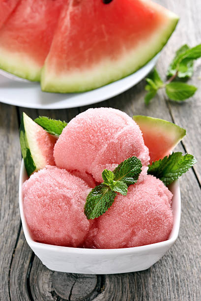 istock Watermelon sorbet ice cream 514470504
