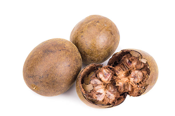 Lo Han Guo, Monk or Buddha fruit in white background