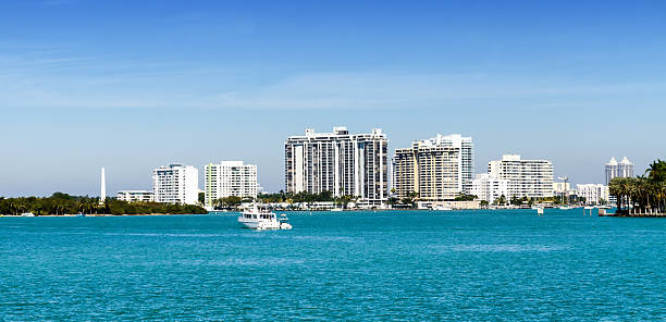 istock Downtown Miami skyline from the sea 514473716