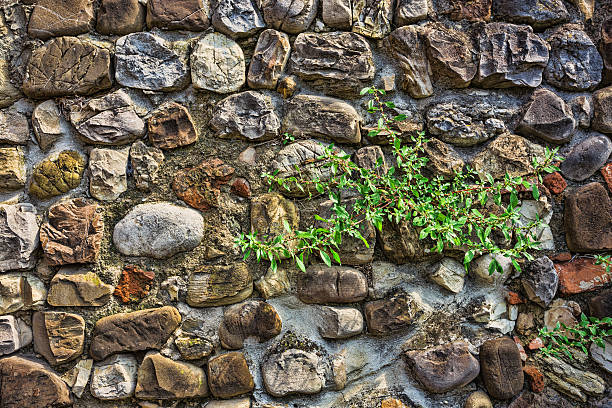 Stylish wall background closeup