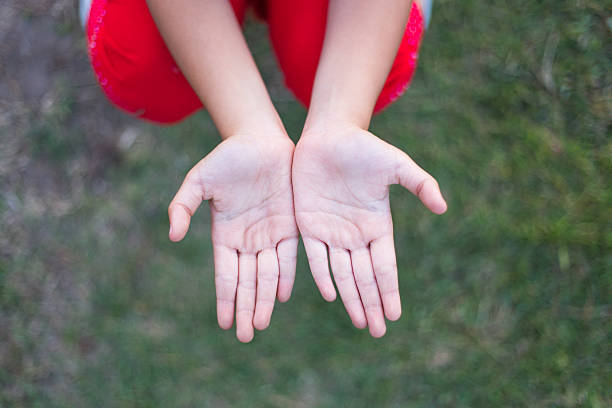 istock gesture, body parts and child concept 514474660
