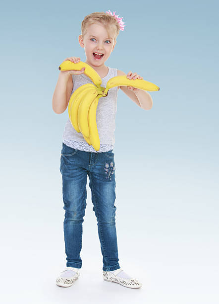 istock Charming little girl breaks 514475609