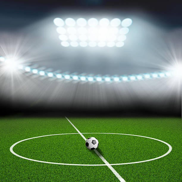 istock soccer field center and ball 514477093