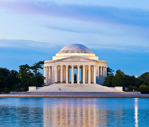 The Jefferson Memorial stock photo