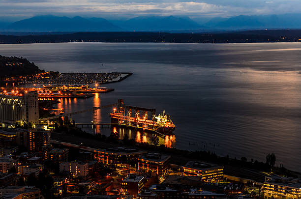 istock Seattle at night from the top of the Space needle 514483251