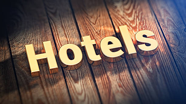 istock Word Hotels on wood planks 514499624