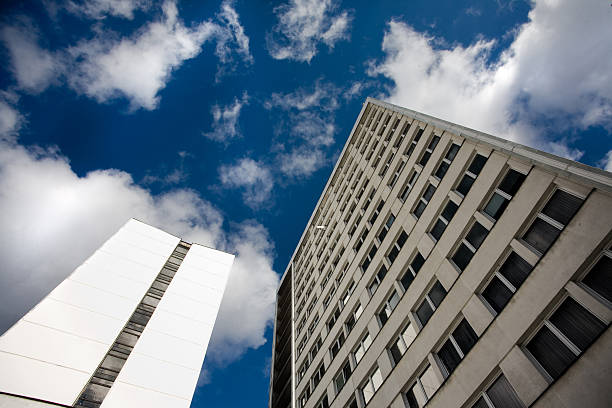 istock Low angle shot of a tall building 514503316