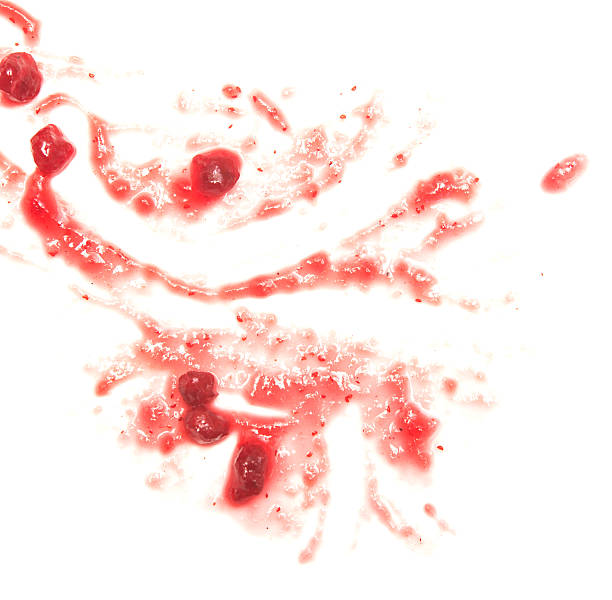 bagas vermelhas geléia - jellied cranberries fotos imagens e fotografias de stock
