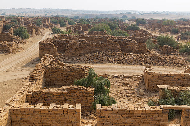istock Kuldhara village in Jaisalmer, India 514503550