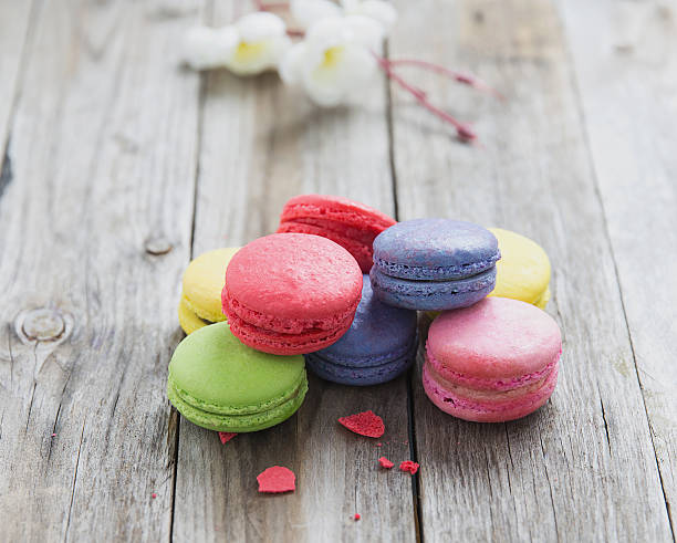 istock Macaroon on the wooden floor 514507570