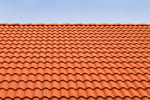 Tile roofs, patterns