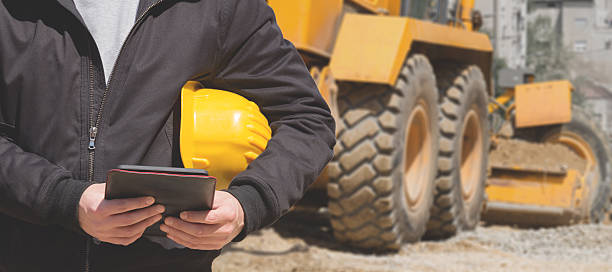 istock Real and ordinary construction worker on his job. 514514196