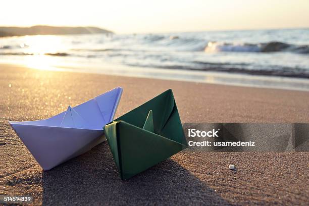 Boats Stock Photo - Download Image Now - Art And Craft, Beach, Beige