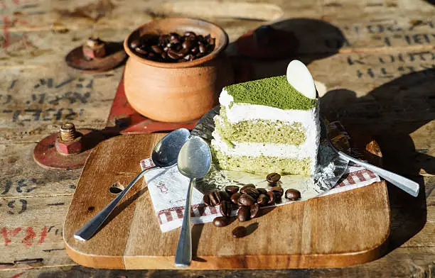 Greentea cake